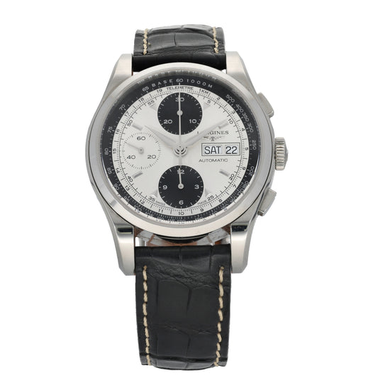 Longines Heritage L2.747.4 40mm Stainless Steel Watch