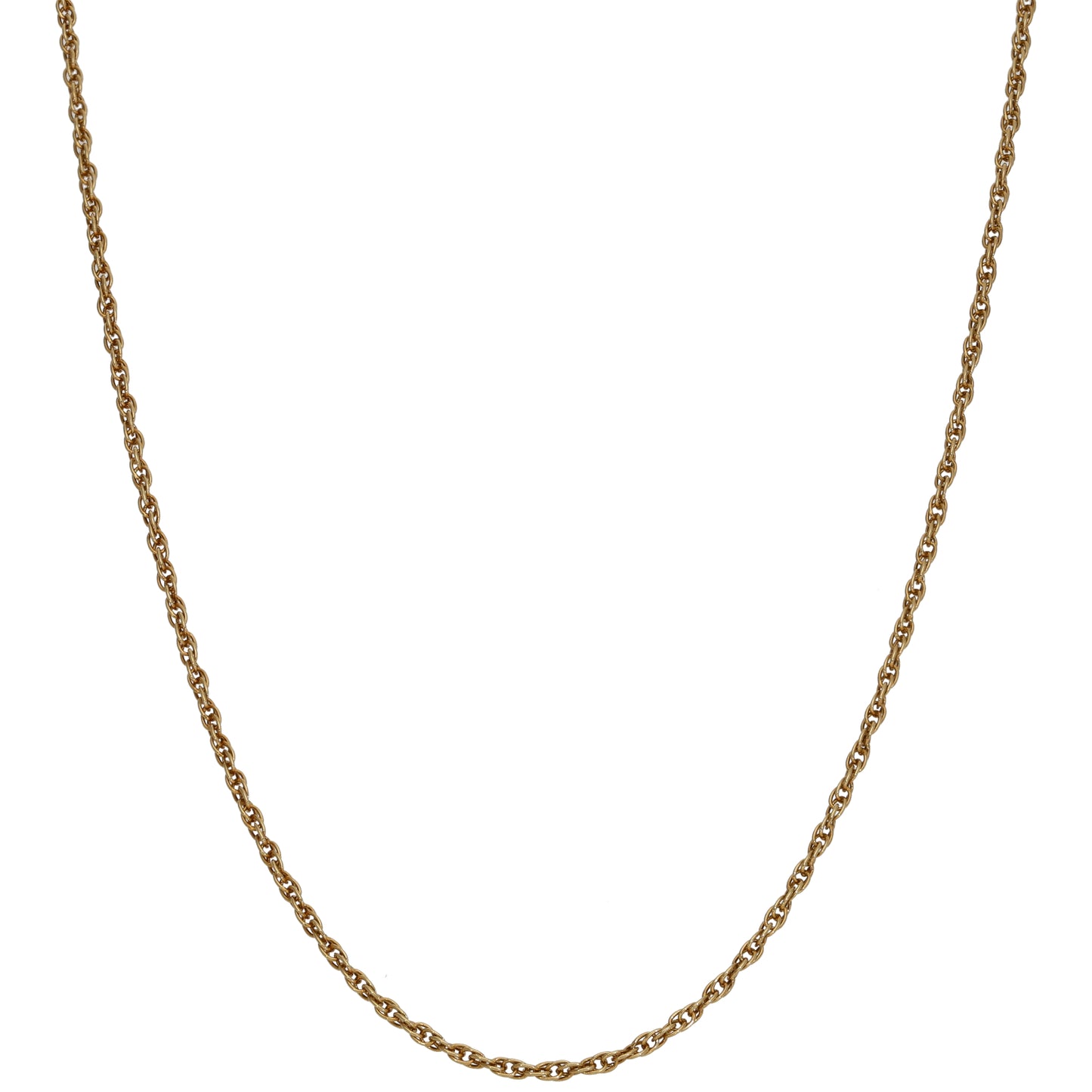 9ct Gold Rope Chain 21"