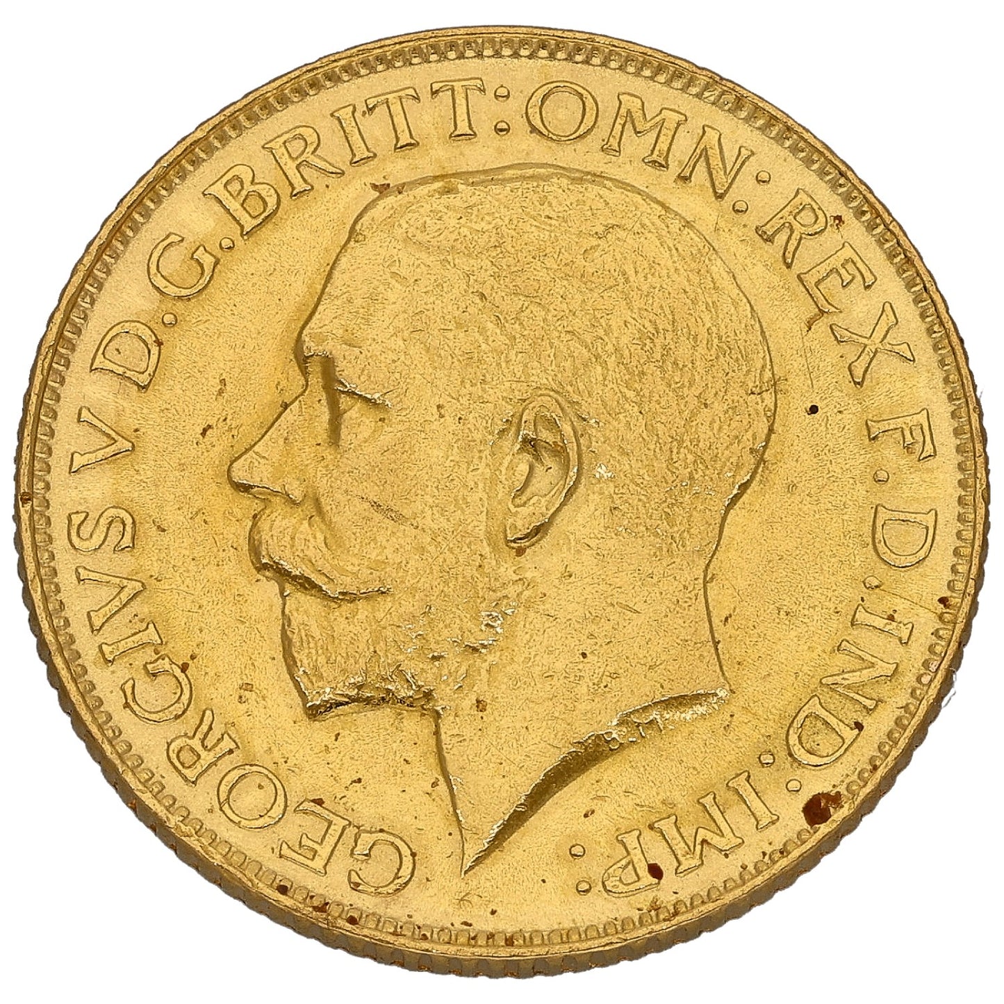 22ct Gold King George V Full Sovereign Coin 1925