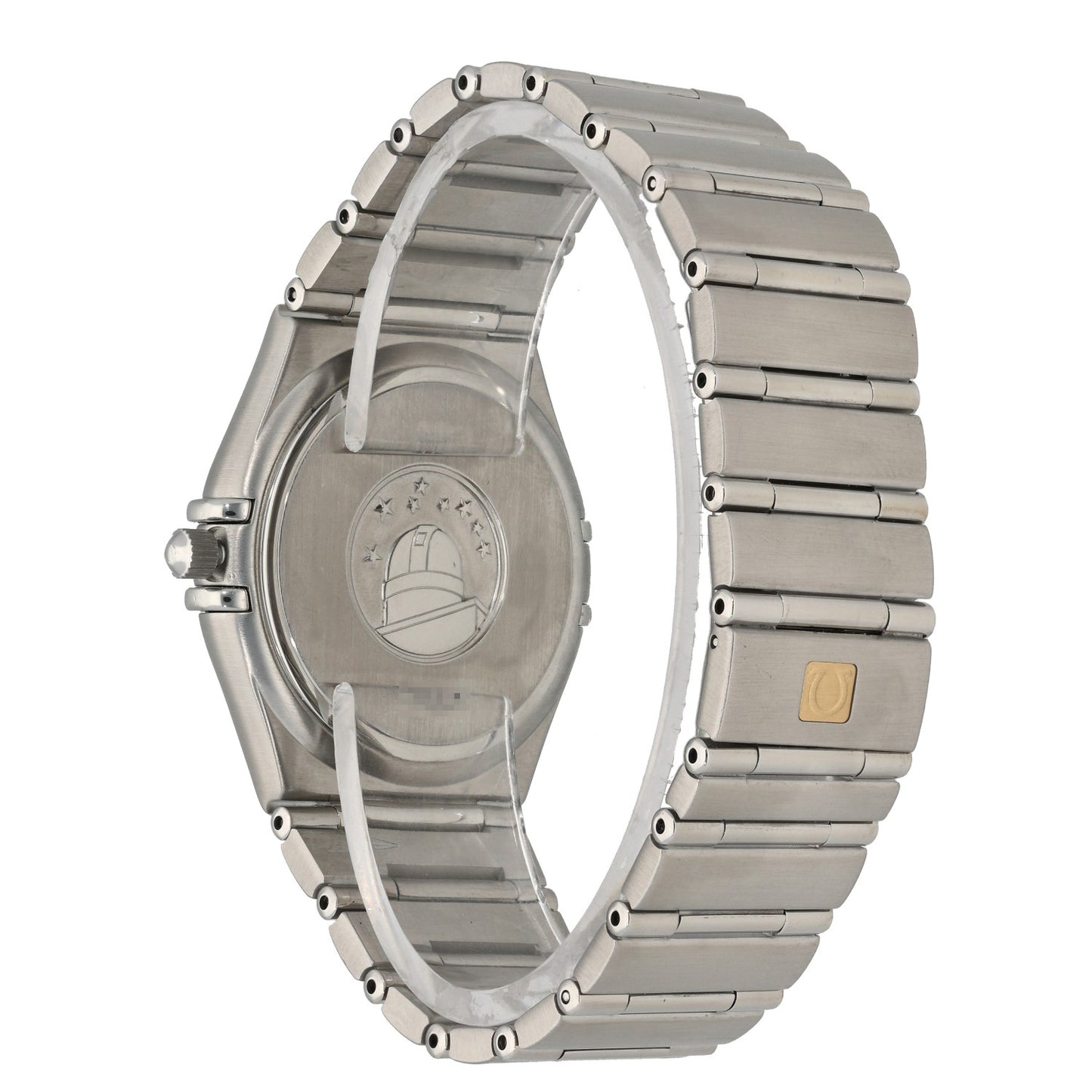Omega Constellation 1512.40.00, Blue Dial, Stainless Steel, Rear Angle Image