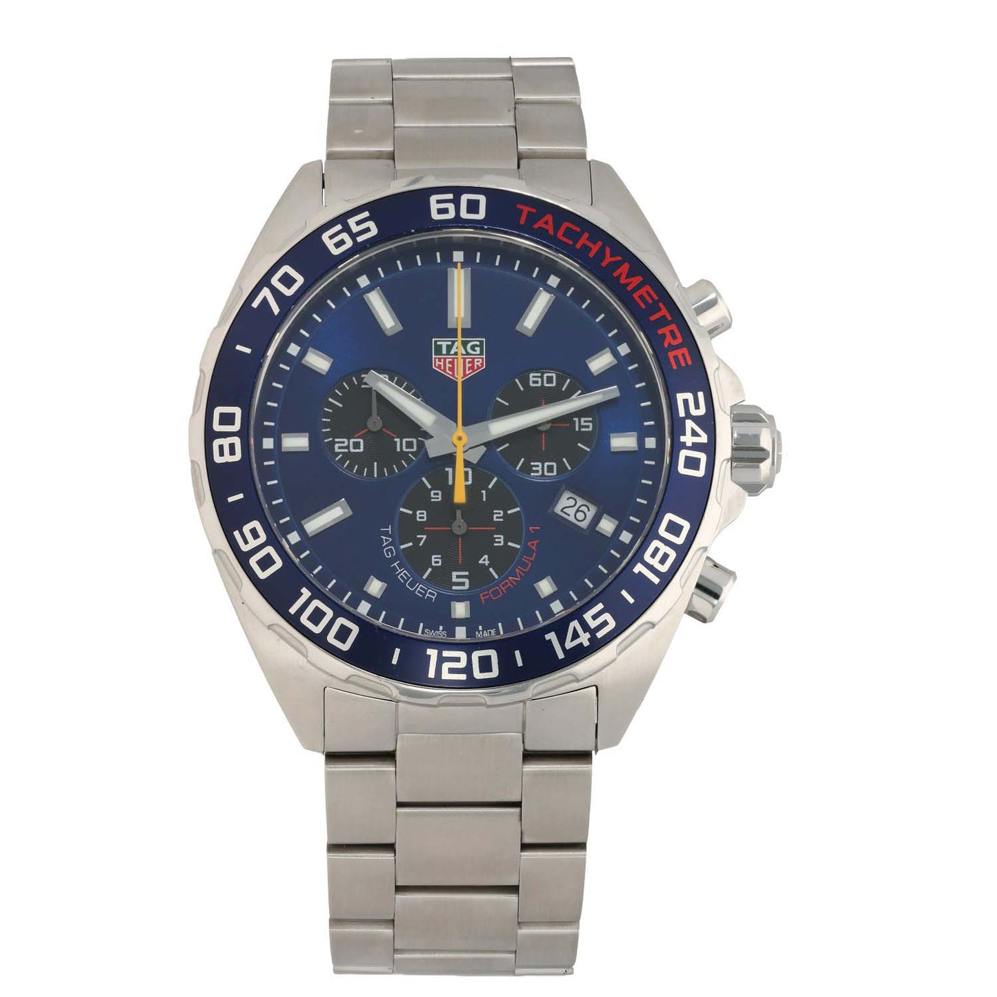 Tag Heuer Formula 1 CAZ101AB 43mm Stainless Steel Watch