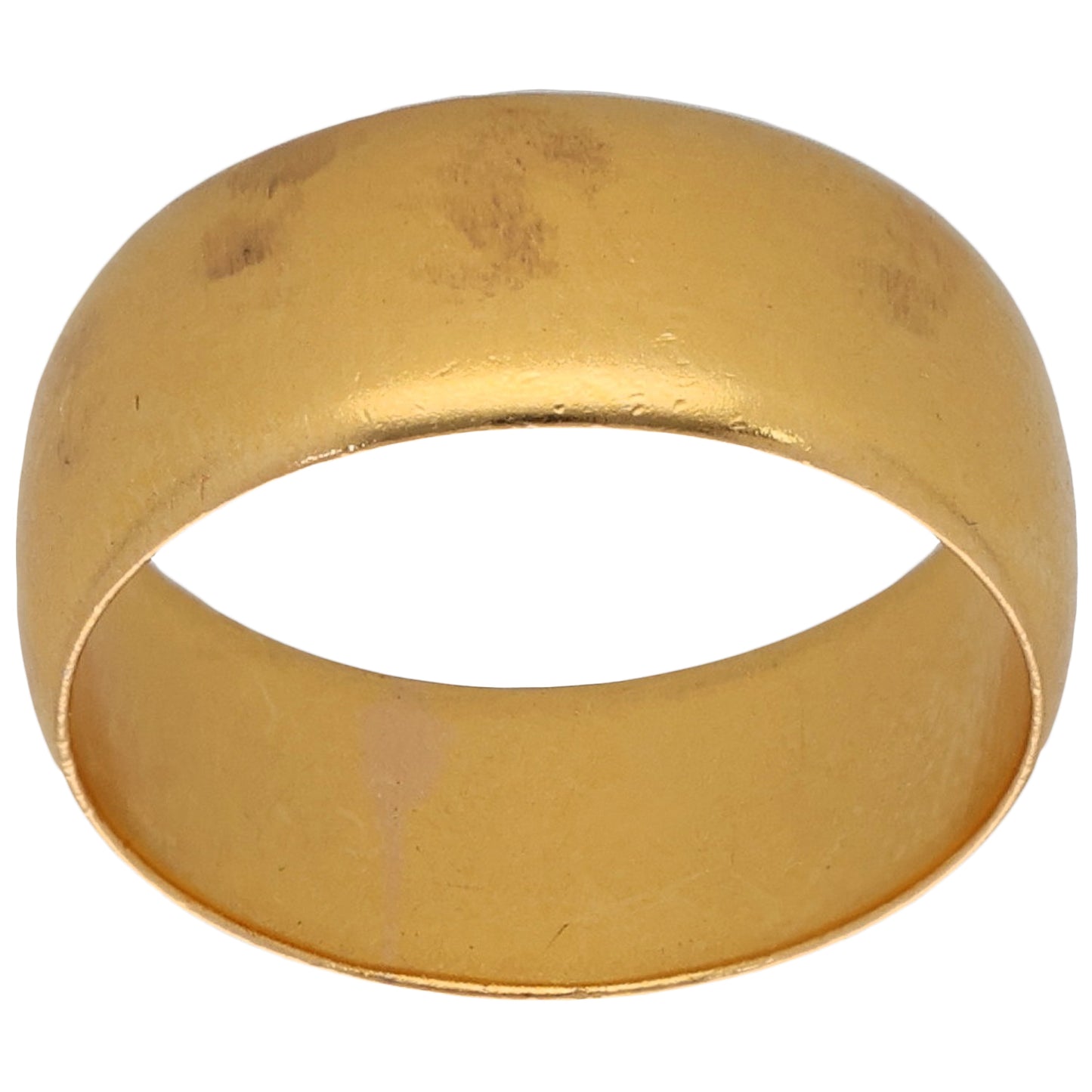 22ct Gold Plain Wedding Ring Size M