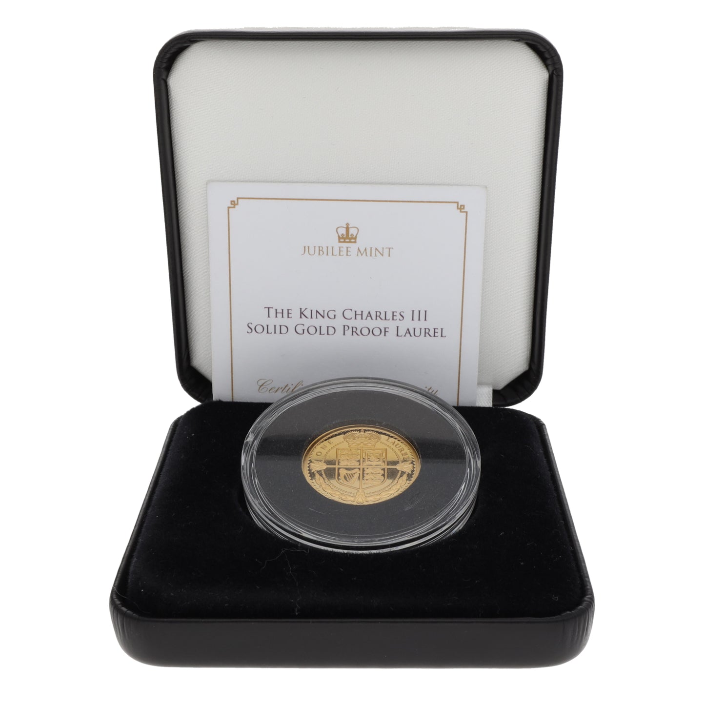 22ct Gold King Charles III One Laurel Coin 2023