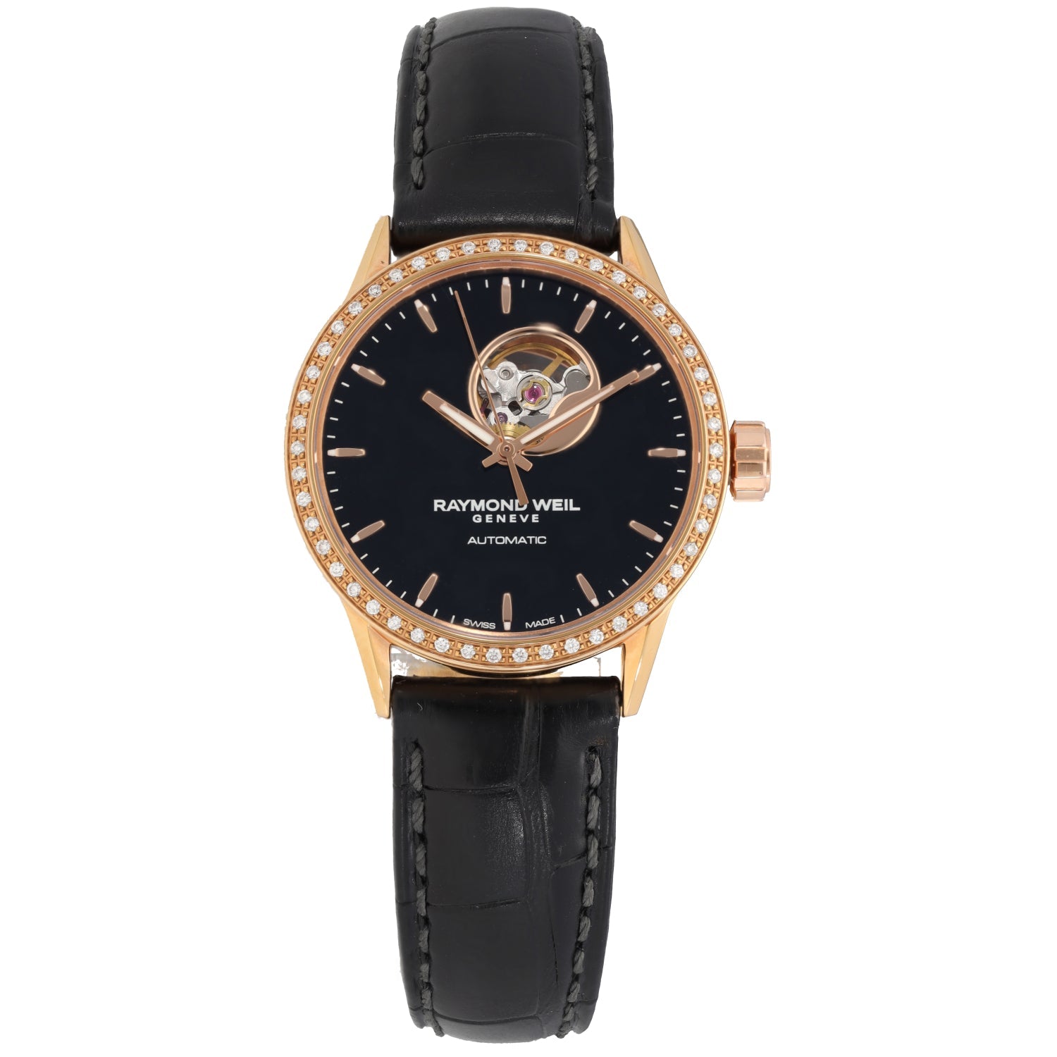 Raymond weil freelancer on sale gold