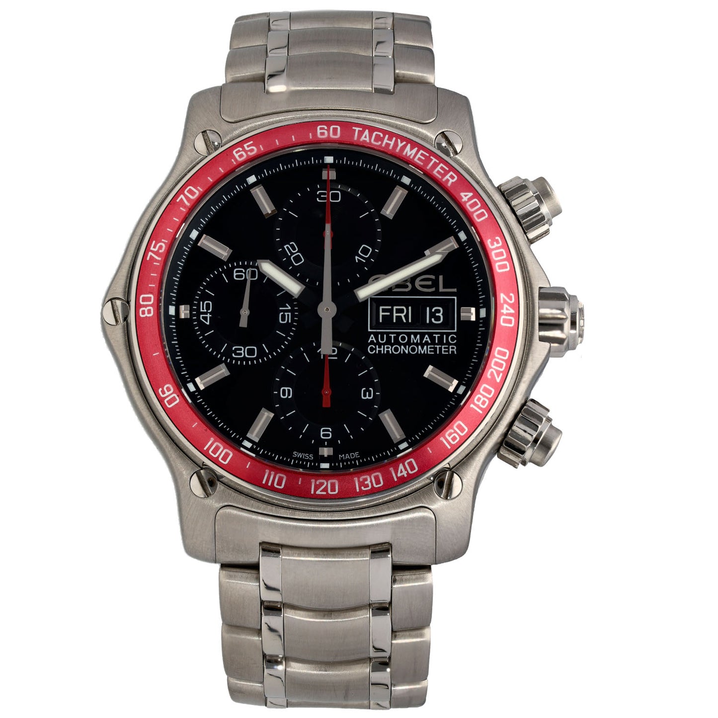 Ebel 1911 Discovery E9750L62 44mm Stainless Steel Watch