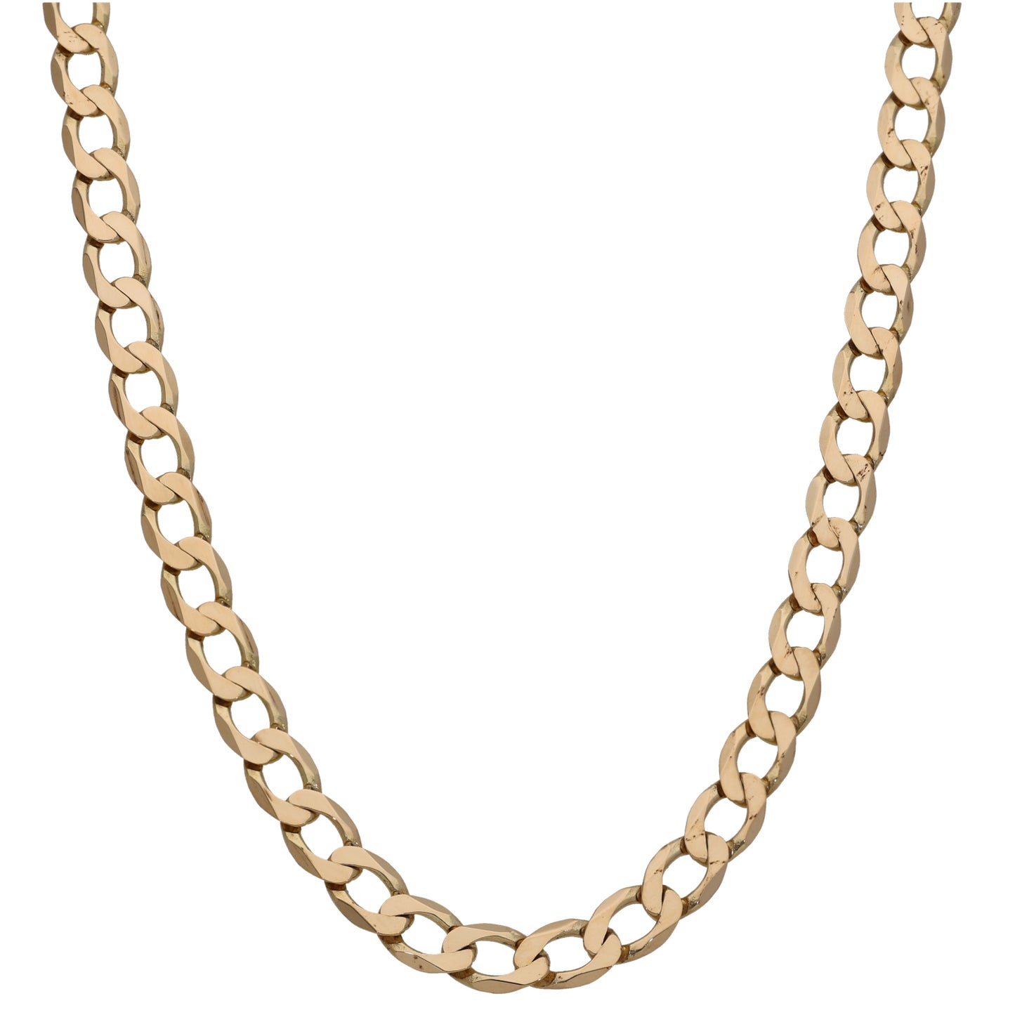 9ct Gold Curb Chain 20"