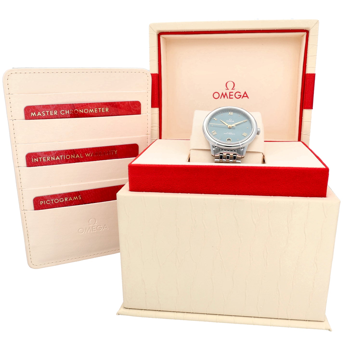 Omega De Ville Prestige 434.10.34.20.10.001 34mm Stainless Steel Watch