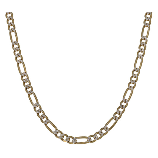 9ct Gold Figaro Chain 30"