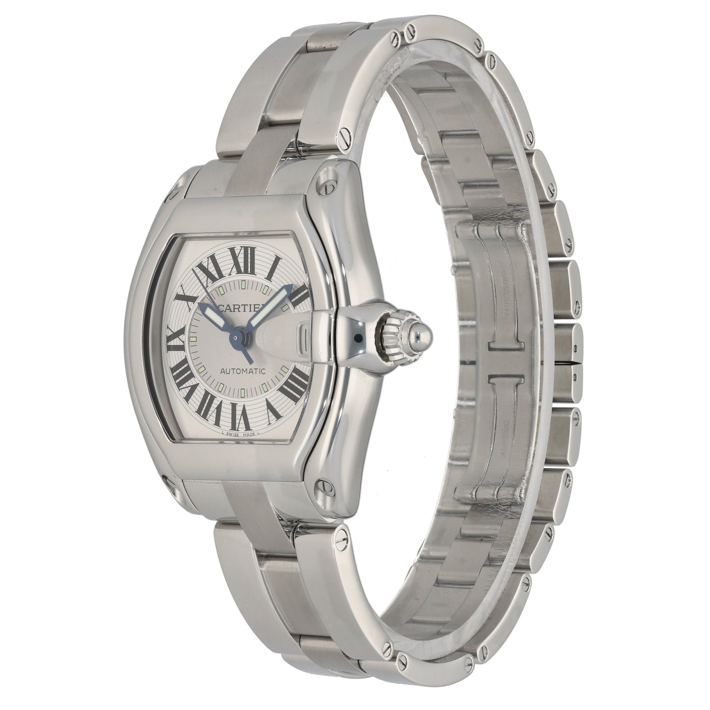 Cartier Roadster W62000V3 38mm Stainless Steel Watch