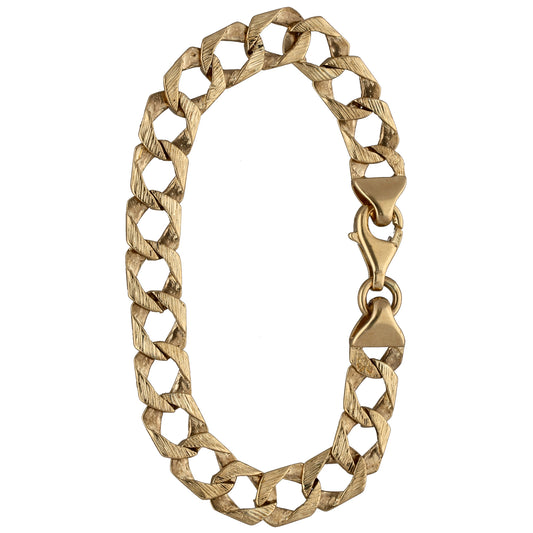 9ct Gold Curb Bracelet