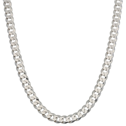 Sterling Silver Curb Chain 24"