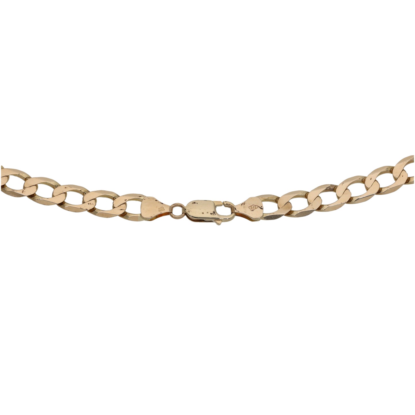 9ct Gold Curb Chain 20"