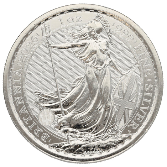 Fine Silver King Charles III 1 OZ Britannia Coin 2026