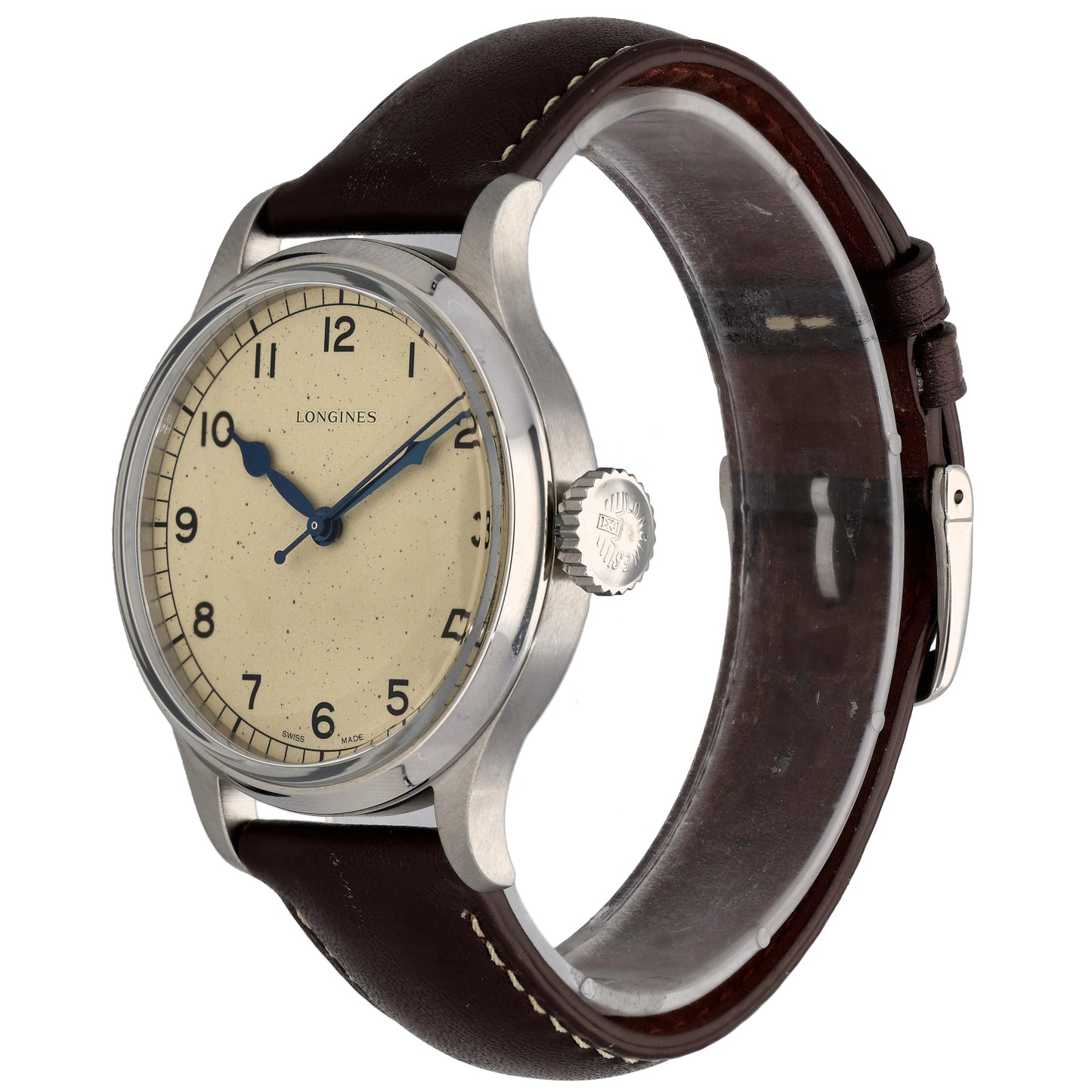 Longines Heritage L2.819.4 38.5mm Stainless Steel Watch