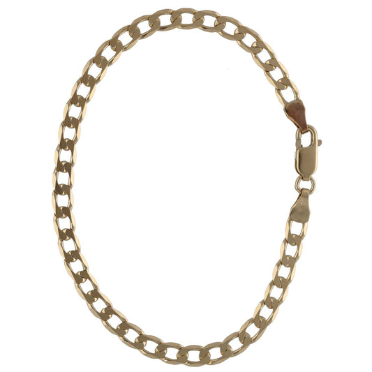 9ct Gold Curb Bracelet