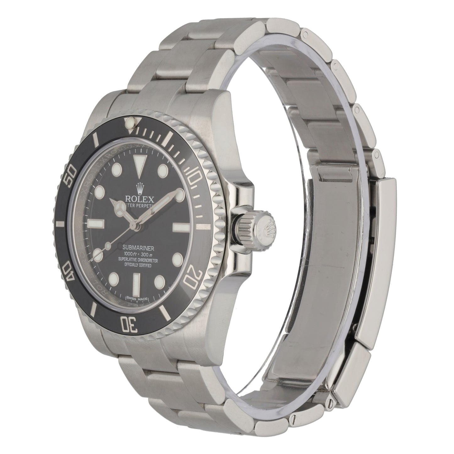 Rolex Submariner 114060 40mm Stainless Steel Watch