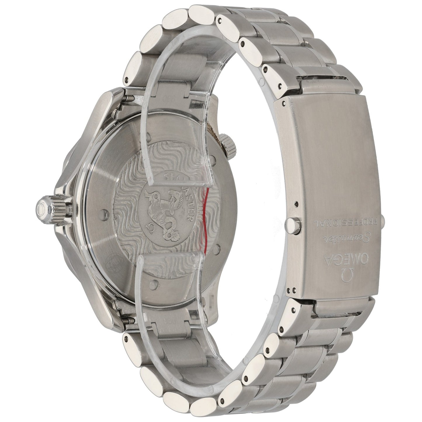 Omega Seamaster 2254.50.00, Black Dial, Stainless Steel, Rear Angle Image
