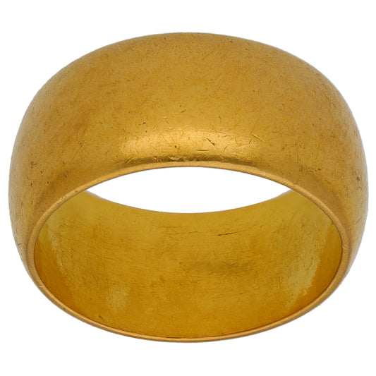 22ct Gold Plain Wedding Ring Size N