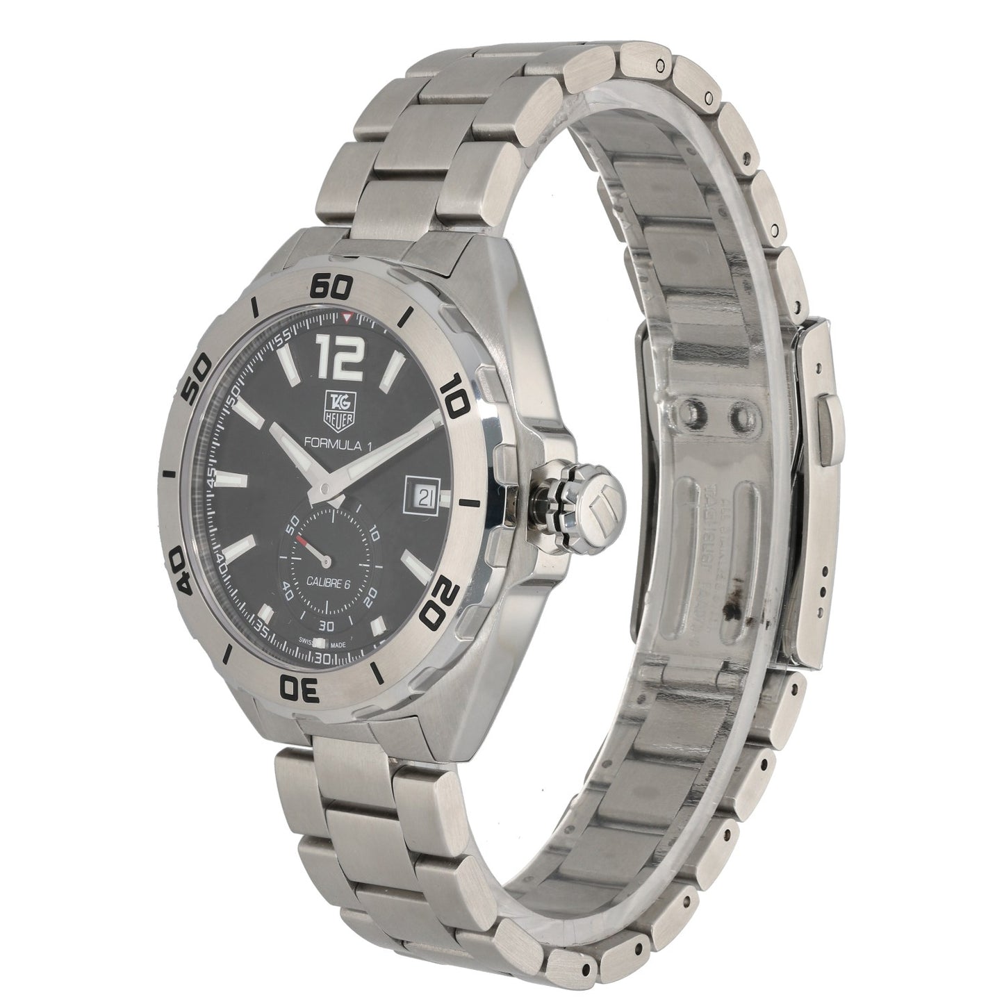 Tag Heuer Formula 1 WAZ2110 41 mm Stainless Steel Watch