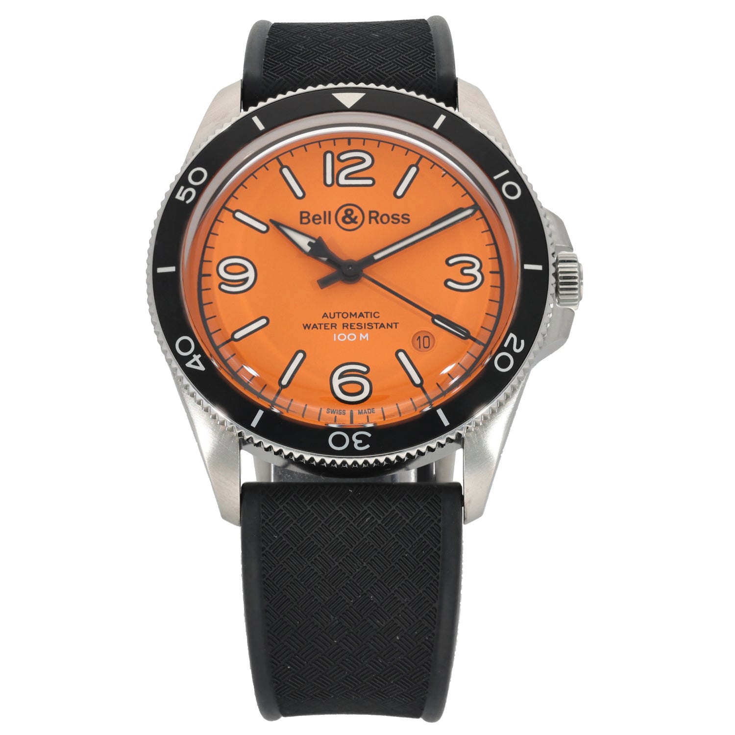 Bell & Ross BRV2-92 41mm Stainless Steel Watch | H&T