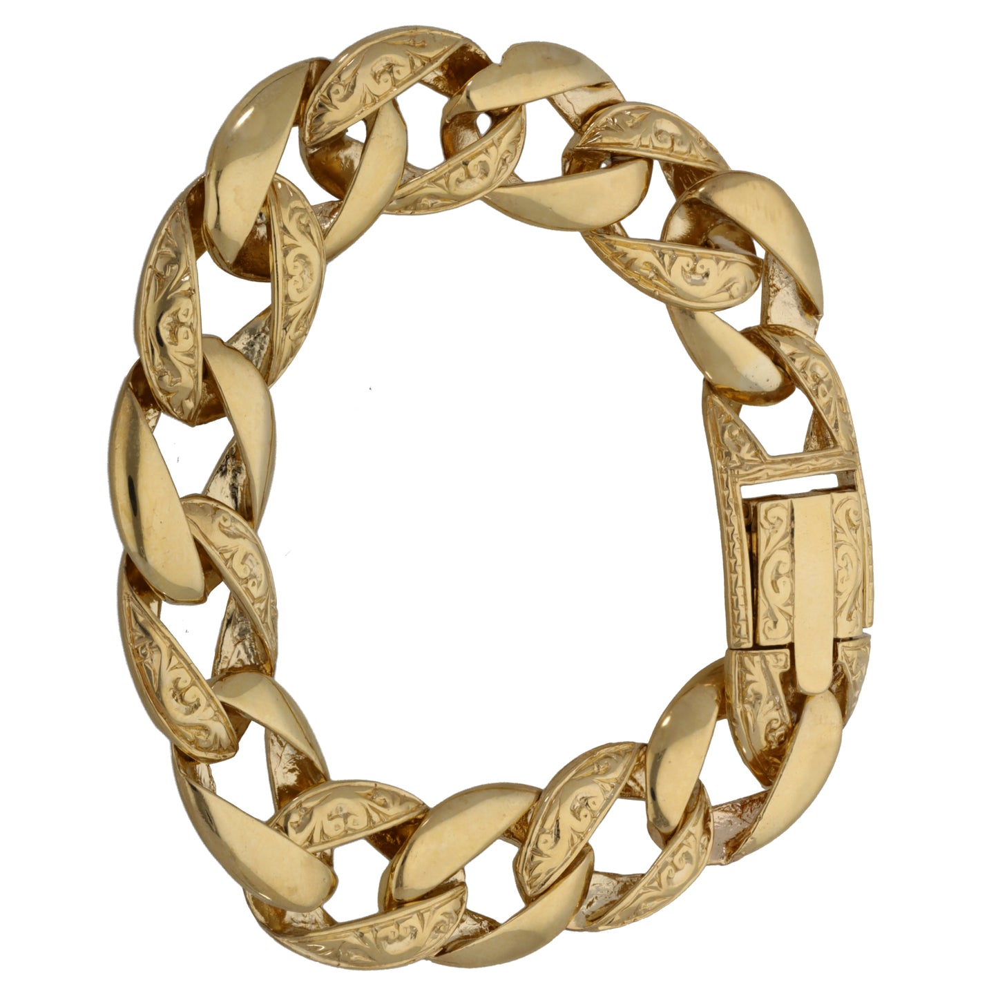 9ct Gold Curb Bracelet