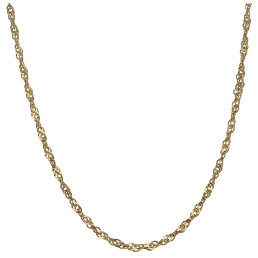 9ct Gold Singapore Chain 20"