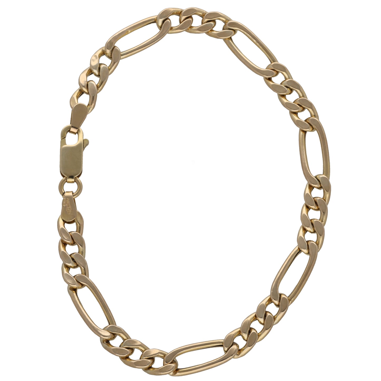 9ct Gold Figaro Bracelet