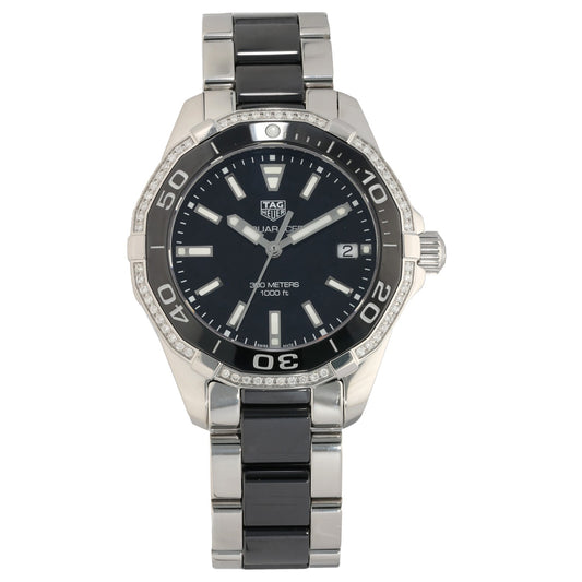 Tag Heuer Aquaracer WAY131G 35mm Stainless Steel Watch