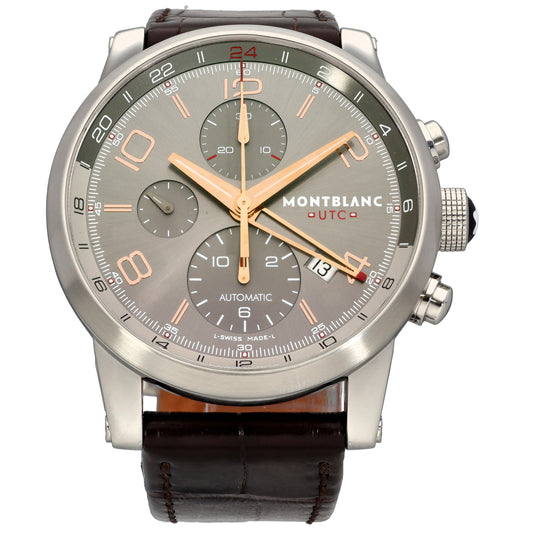 Montblanc Timewalker 7221 43mm Stainless Steel Watch