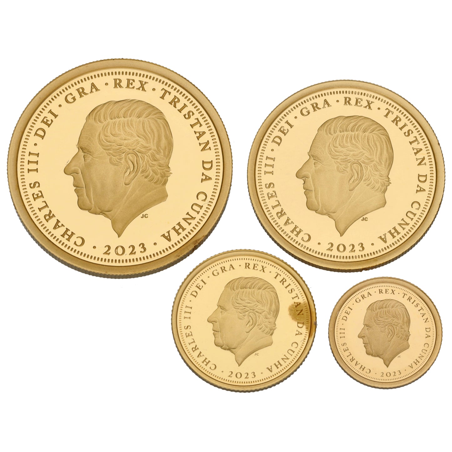 22ct Gold The Accession Of King Charles III Sovereign Coin Set 2023