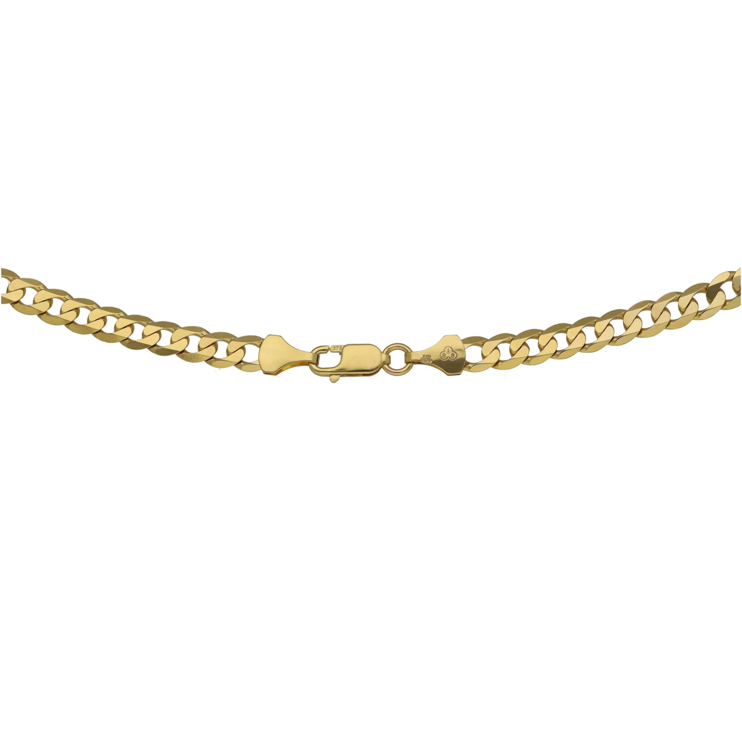 9ct Gold Curb Chain 20"