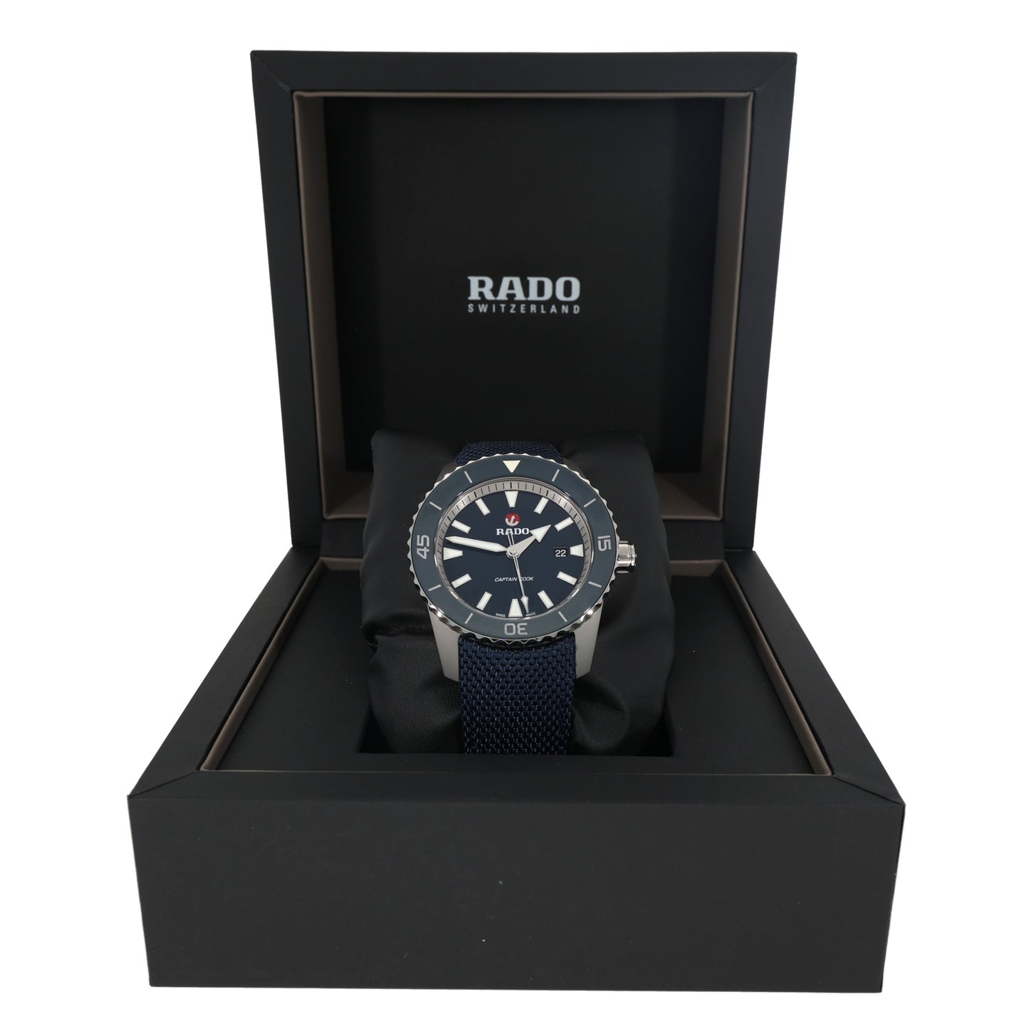 Rado Captain Cook 763.0501.3 45mm Titanium Watch