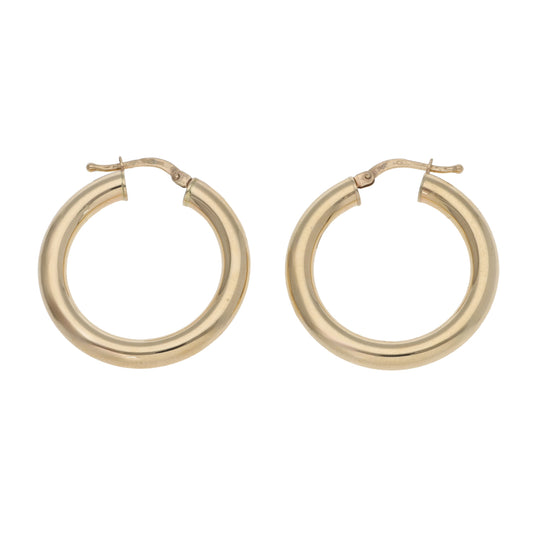 9ct Gold Hoop Earrings