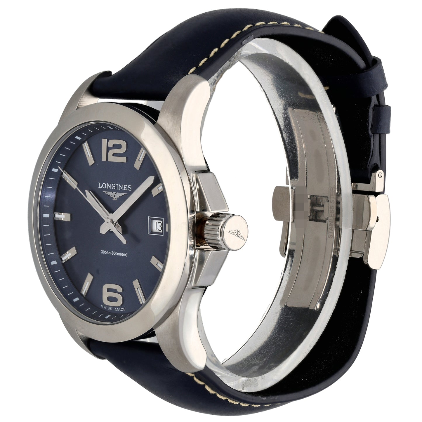 Longines Conquest L3.759.4 41mm Stainless Steel Watch