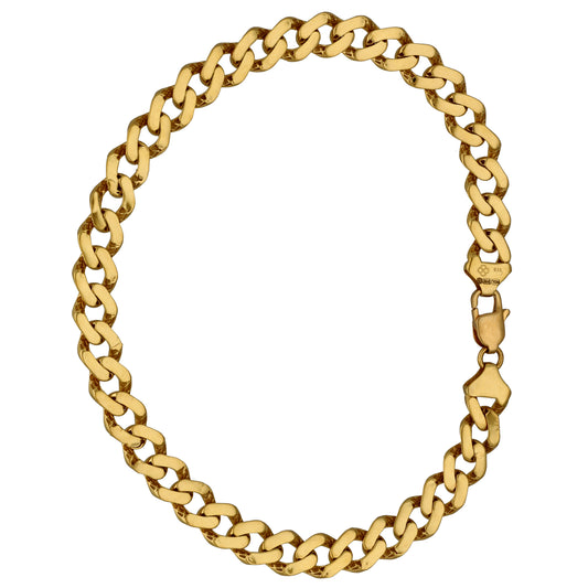New 22ct Gold Twist Link Curb Bracelet