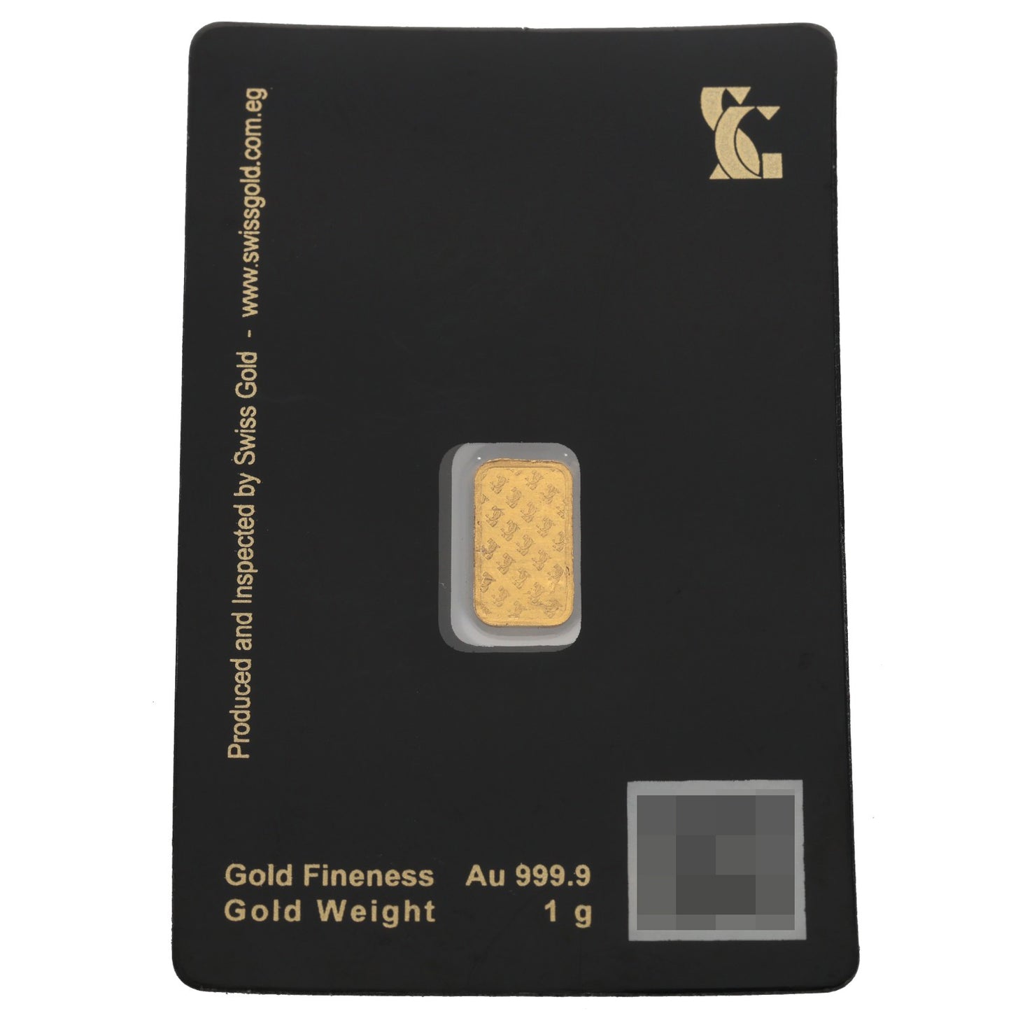 24ct 1g Gold Bar