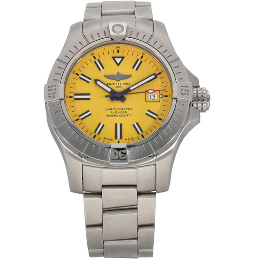 Breitling Avenger A17319 45mm Stainless Steel Watch