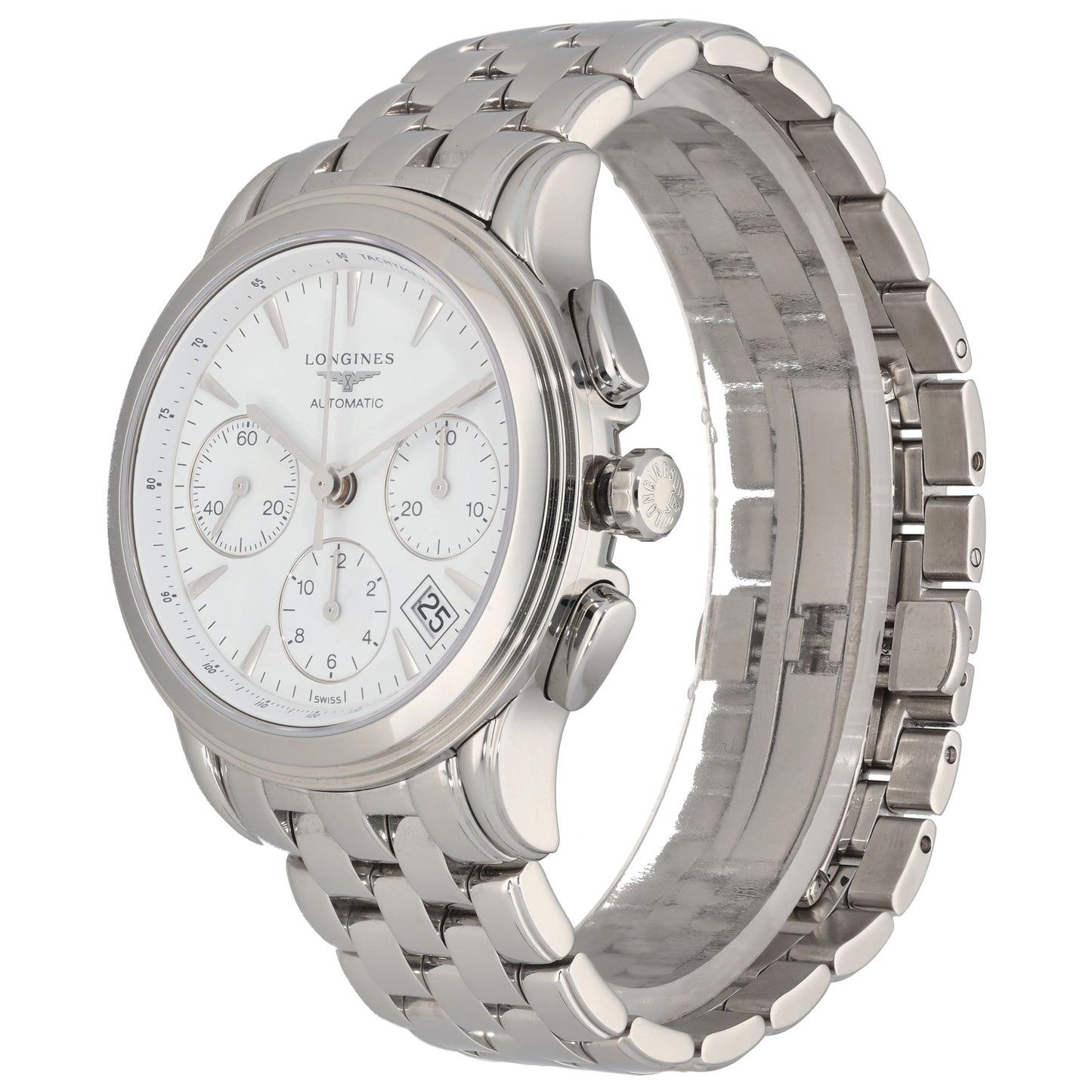 Longines Flagship L4.803.4 39mm Stainless Steel Watch