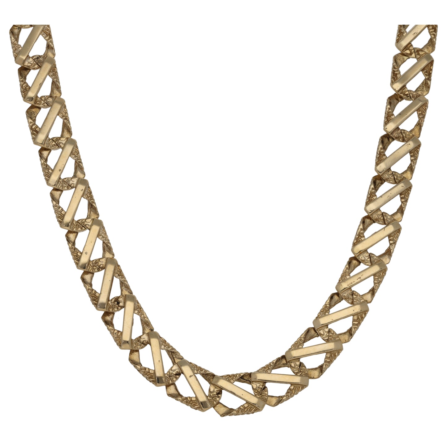 9ct Gold Anchor Chain 24"