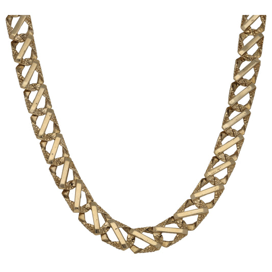 9ct Gold Anchor Chain 24"