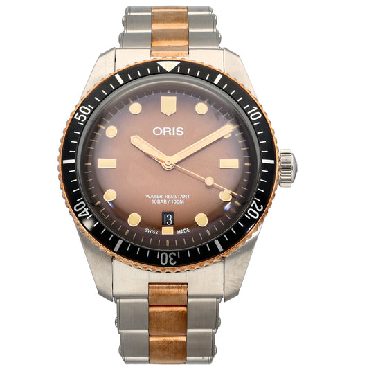 Oris Divers Sixty Five 7707 40mm Bi-Colour Watch