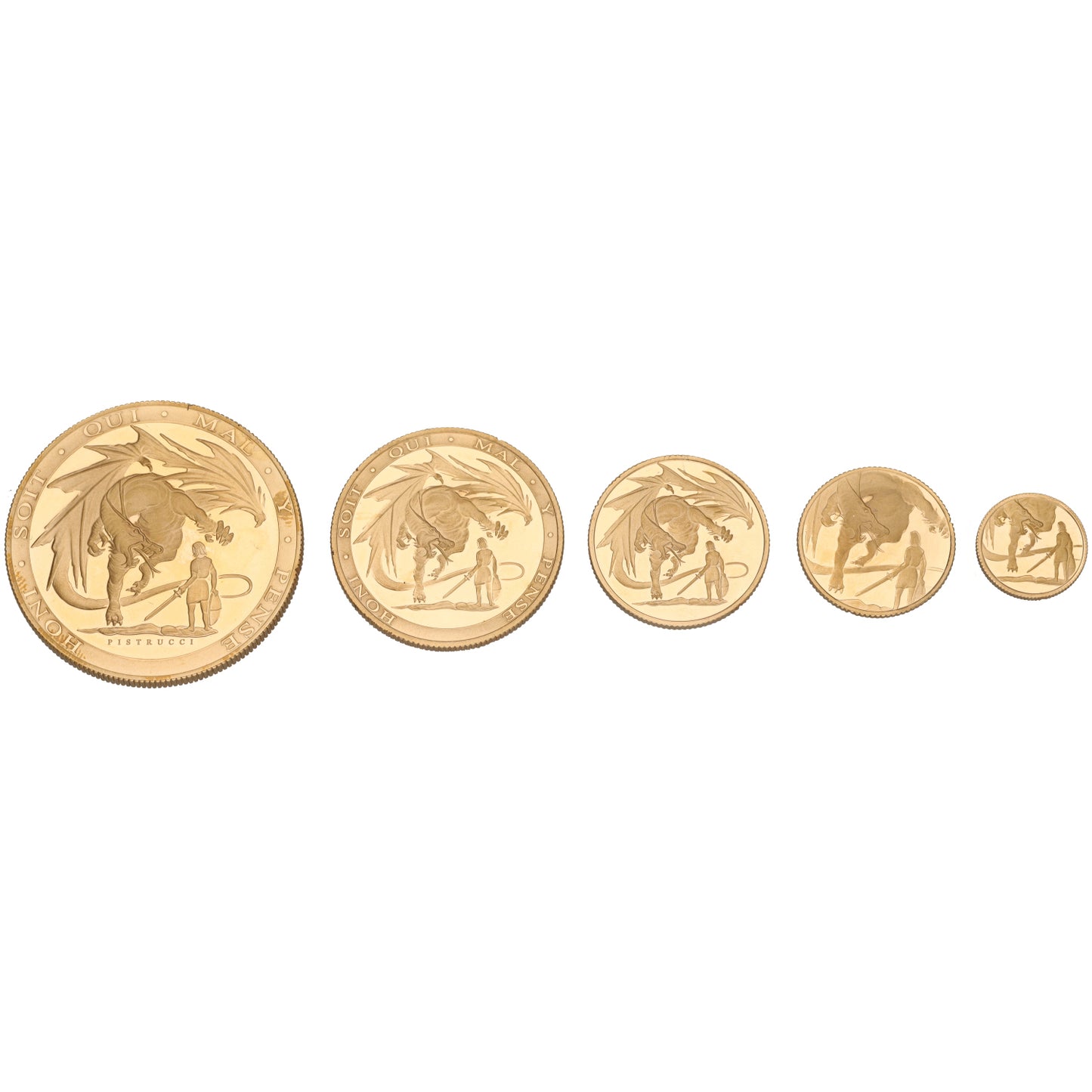 22ct Gold Into The Dragons Lair Sovereign Coin Collection 2019