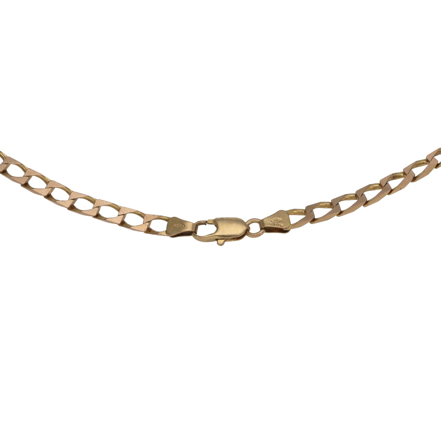 9ct Gold Curb Chain 24"