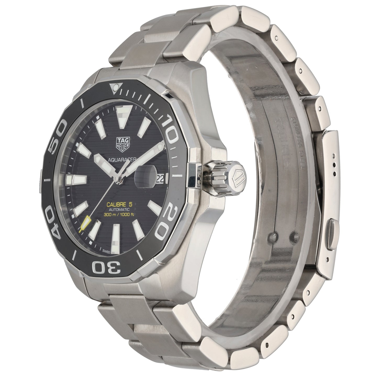 Tag Heuer Aquaracer WAY201A-0 43mm Stainless Steel Watch