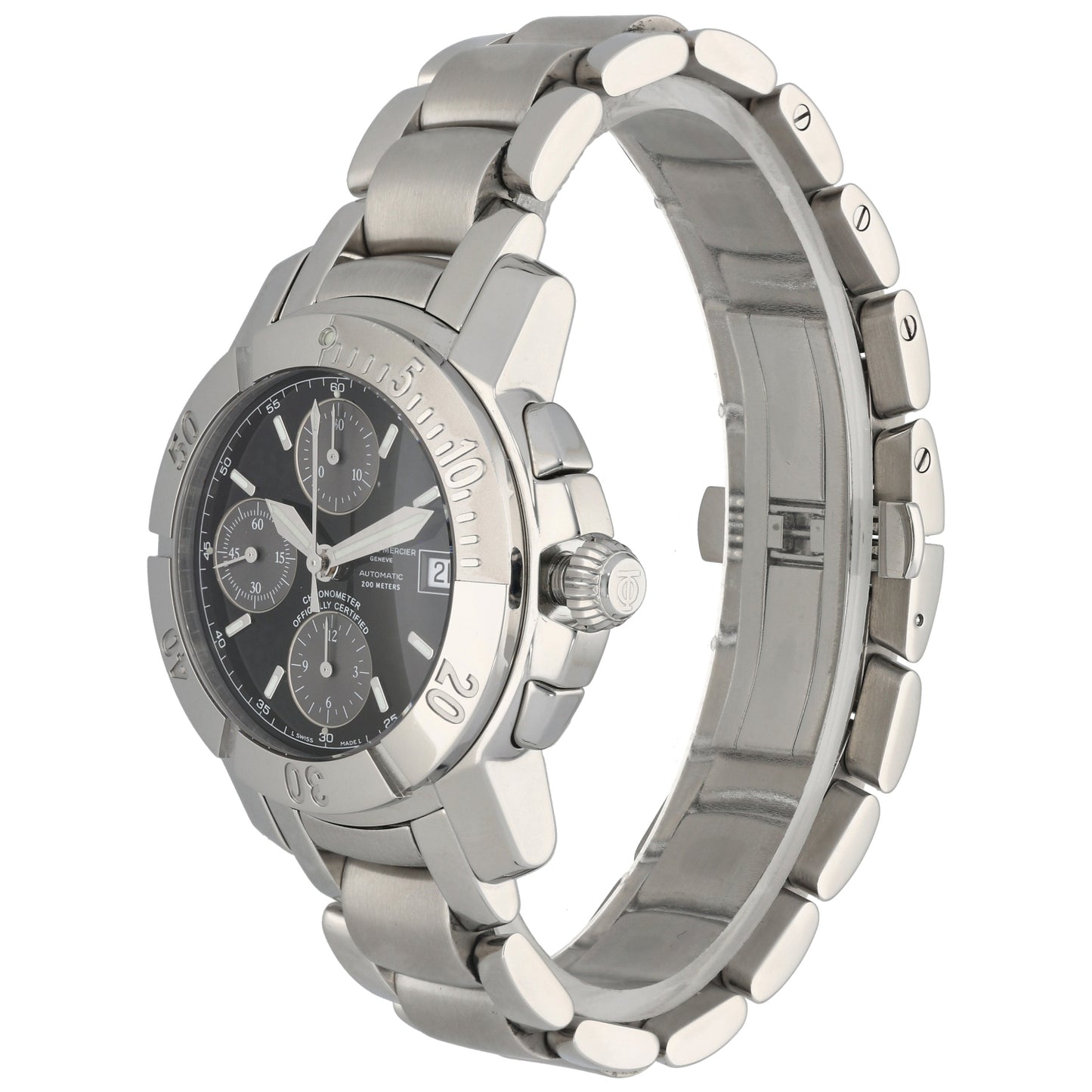 Baume Et Mercier Capeland 65352 40mm Stainless Steel Watch