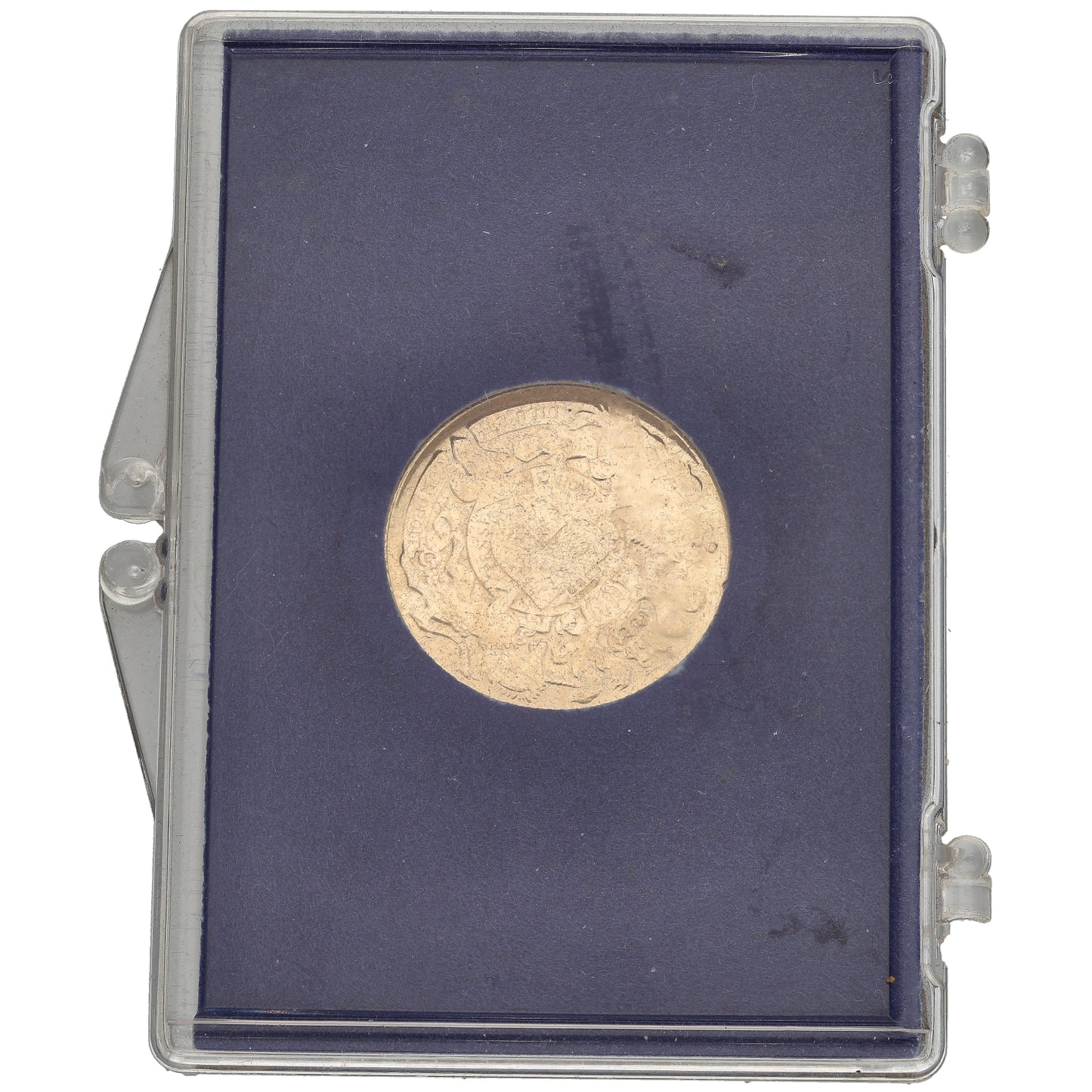 9ct Gold Queen Elizabeth II Silver Jubilee Commemorative Medal