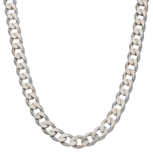 Sterling Silver Curb Chain 20"