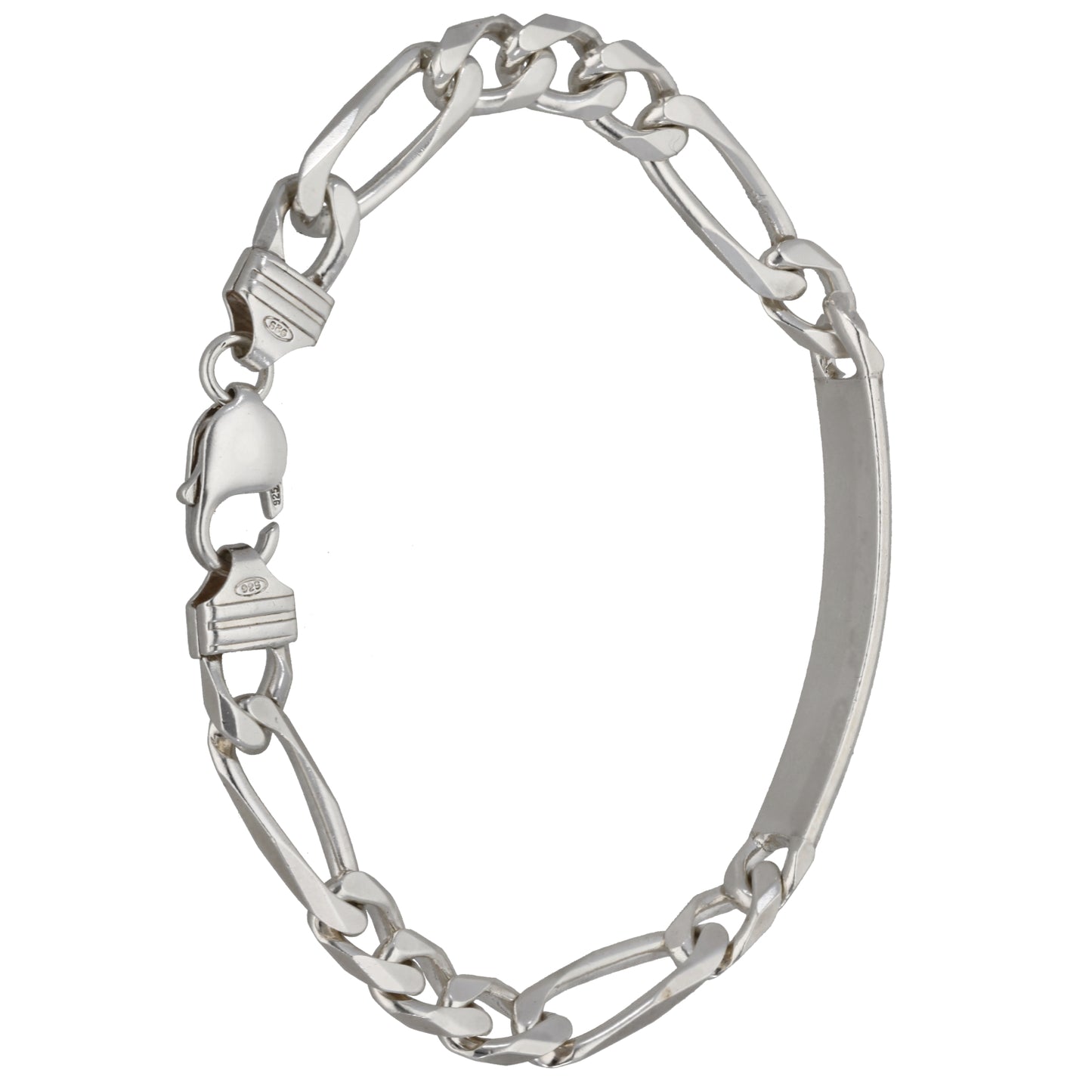 Sterling Silver ID Bracelet