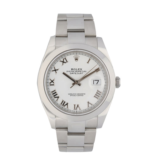 Rolex Datejust 126300 41mm Stainless Steel Watch