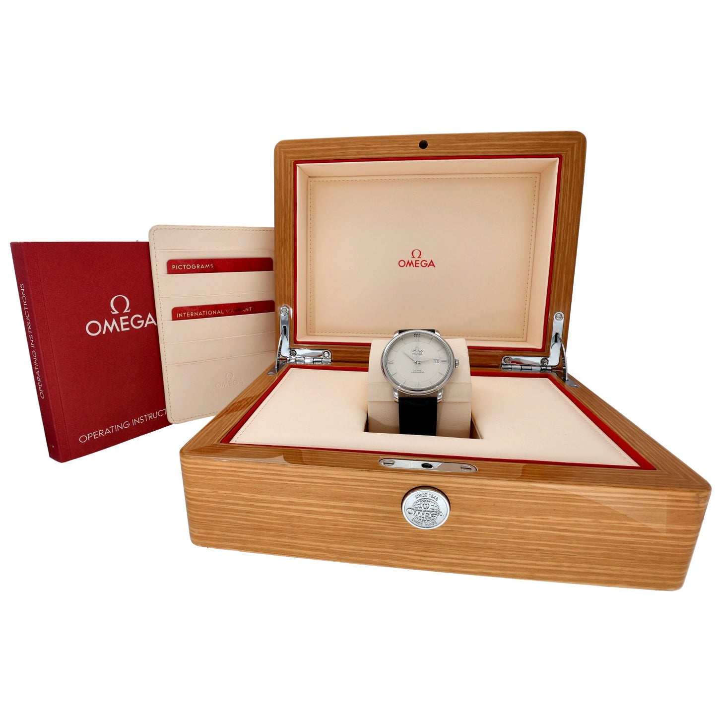Omega De Ville 424.13.40.20.02.001 39.5mm Stainless Steel Watch